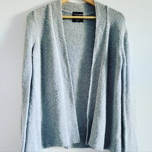 ZARA zara knit | Gray Open Front Cardigan
